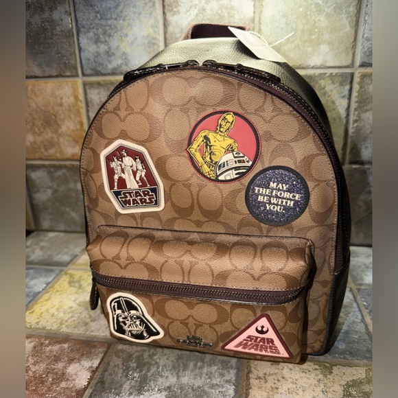 coach backpack star wars NWT Coach X Star Wars backpack purse